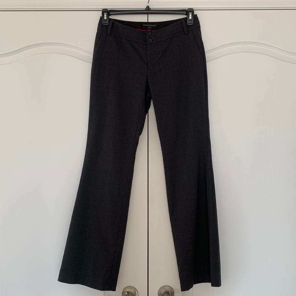 Banana Republic Gray Ryan fit Dress Pants